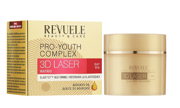 Крем для обличчя антивіковий денний Revuele 3D Laser Matrix Day Cream 9029 фото