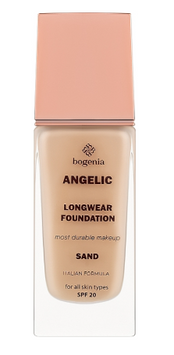 Тональна основа BG605 Bogenia Angelic Longwear Foundation №001 Porcelain 00583 фото