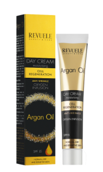 Крем для обличчя денний з аргановою олією Revuele Argan Oil Day Cream 9287 фото