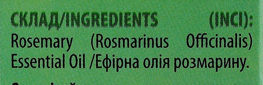 Ефірна олія "Розмарин" натуральна Mayur 00522 фото