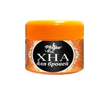 Хна порошкова для брів чорна Mayur Eyebrow Henna 392 фото
