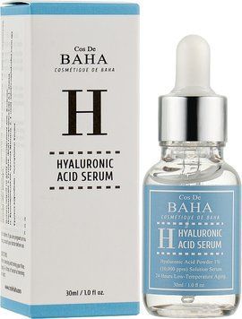 Сироватка від зморщок з гіалуроновою кислотою Cos De BAHA Hyaluronic Acid Serum 00653 фото