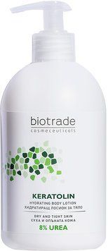 Зволожуючий лосьйон з 8% сечовини з пом'якшувальною дією Biotrade Keratolin Body Hydrating Lotion 4961 фото