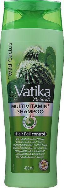 Шампунь для ламкого волосся з диким кактусом Dabur Vatika Wild Cactus Shampoo 174 фото