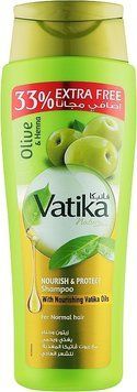 Шампунь живильний з оливковою олією Dabur Vatika Virgin Olive Nourishing Shampoo 175 фото