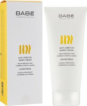Крем від розтяжок на основі олій Babe Laboratorios Anti-Stretch Mark Cream 4923 фото
