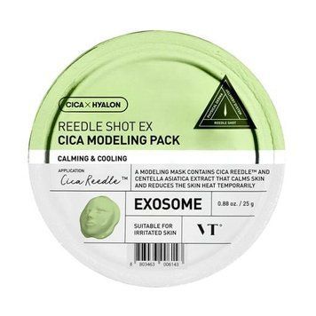 Маска моделююча для обличчя з центеллою VT Cosmetics Reedle Shot EX Cica Modeling Pack 00909 фото