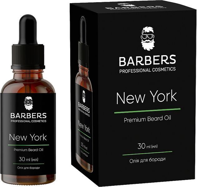 Олія для бороди Barbers New York Premium Beard Oil 3217 фото