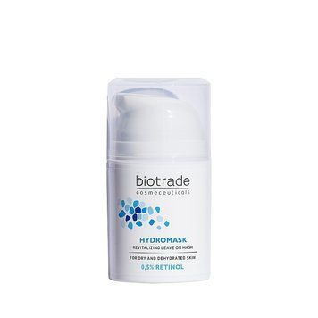 Зволожувальна ревіталізуюча маска для обличчя з ретинолом Biotrade Pure Skin Hydromask Revitalizing Leave On Mask 0,5% Retinol 4948 фото