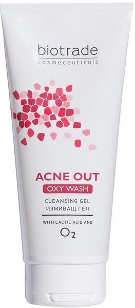 Гель &laquo;Кисневе вмивання&raquo; для жирної та проблемної шкіри Biotrade Acne Out Oxy Wash Cleansing Gel For Face 4973 фото