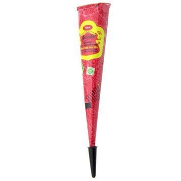Хна для розпису по тілу в конусі Golecha Color Henna Paste Cone Червона 0665 фото