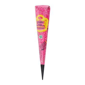 Хна для розпису по тілу в конусі Golecha Color Henna Paste Cone Рожева 0668 фото