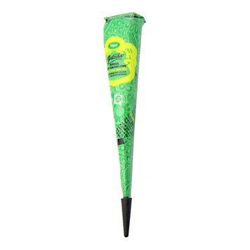 Хна для розпису по тілу в конусі Golecha Color Henna Paste Cone Зелена 0669 фото