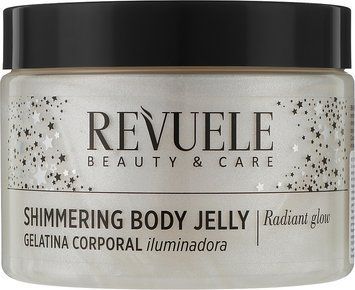 Желе для тіла мерехтливе срібне Revuele Shimmering Body Jelly Silver 9503 фото