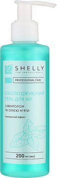Охолоджуючий гель для ніг з ментолом та олією м'яти Shelly Professional Care 01122 фото