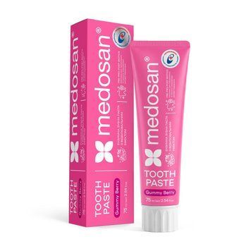 Ензимна зубна паста з відбілювальним ефектом Medosan Gummy Berry 01312 фото