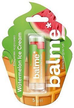 Бальзам для губ "Кавунове морозиво" Balme Watermelon Ice Cream 01242 фото