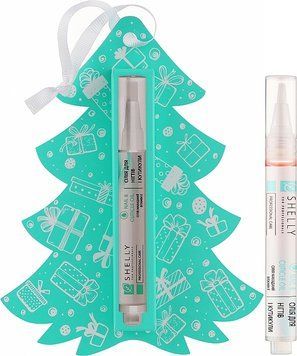 Олія для нігтів і кутикули з олією макадамії та вітаміном Е Shelly Nail & Cuticle Oil Apple & Cinnamon 01126 фото
