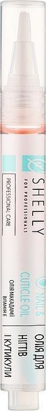 Олія для нігтів і кутикули з олією макадамії та вітаміном Е Shelly Nail & Cuticle Oil Apple & Cinnamon 01126 фото