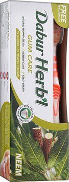 Зубна паста &laquo;Нім&raquo; Dabur Herbl Neem Natural Toothpaste + зубна щітка 103 фото