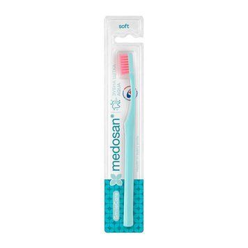 Зубна щітка Medosan SmileCare Soft Aqua 01316 фото