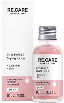 Локальний засіб від прищів підсушуючий Re.Care Anti-Pimple Drying Lotion 01098 фото