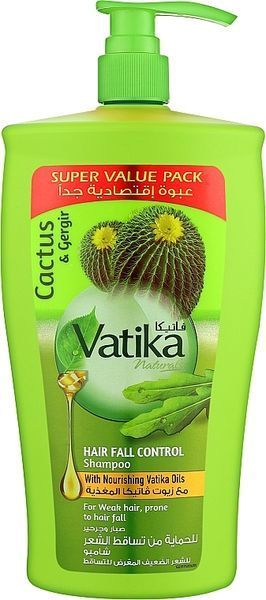 Шампунь для ламкого волосся з диким кактусом Dabur Vatika Wild Cactus Shampoo 01112 фото