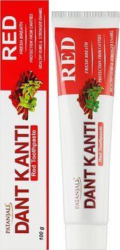Зубна паста "Ред" Patanjali Dant Kanti Red Toothpaste 01181 фото