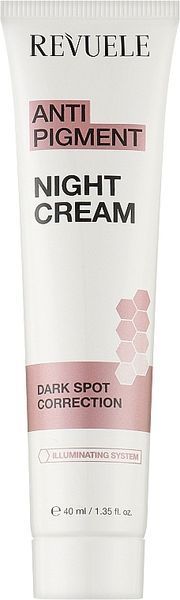 Нічний крем для обличчя проти пігмента Revuele Anti Pigment Cream 9902 фото