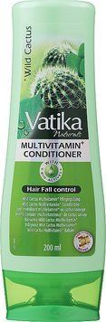 Кондиціонер проти випадіння волосся з диким кактусом Dabur Vatika Wild Cactus Conditioner 182 фото