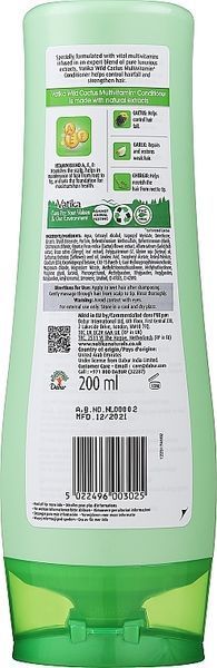 Кондиціонер проти випадіння волосся з диким кактусом Dabur Vatika Wild Cactus Conditioner 182 фото