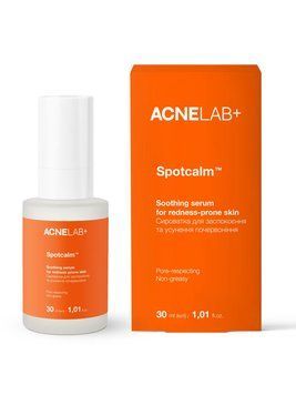 Сироватка для заспокоєння та усунення почервоніння ACNELAB+ Spotcalm Soothing Serum For Redness-Prone Skin 01277 фото