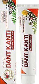 Зубна паста "Натуральна" Patanjali Dant Kanti Natural ToothPaste 01191 фото