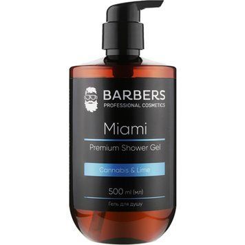 Гель для душу Barbers Miami Premium Shower Gel 3243 фото