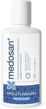 Ополіскувач для комплексного щоденного захисту Medosan All-Day Care Mouthwash 01198 фото