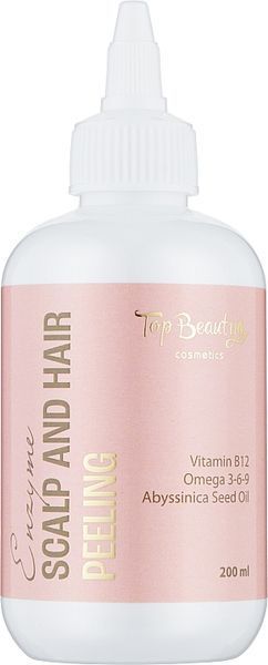 Пілінг для шкіри голови ензимний рисовий Top Beauty Enzyme Scalp and Hair Peeling 00694 фото