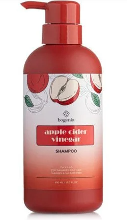 Шампунь з екстрактом яблучного оцту Bogenia Apple Cider Vinegar Shampoo 00597 фото